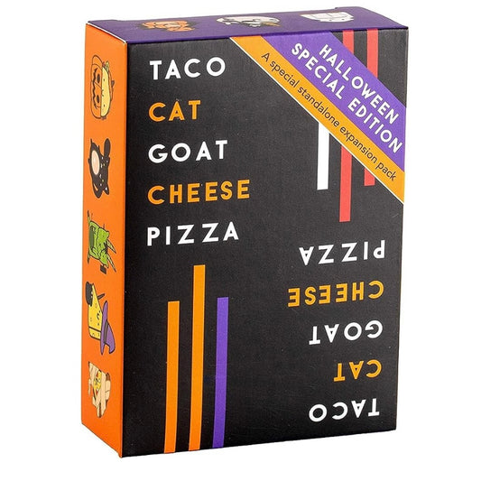 Taco Cat Goat Cheese Pizza Card Game - Halloween Edition