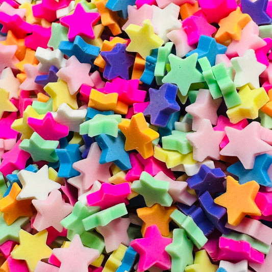 Star Polymer Clay Sprinkle Charms