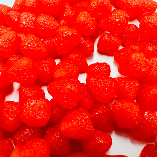 Artificial Raspberry Charms