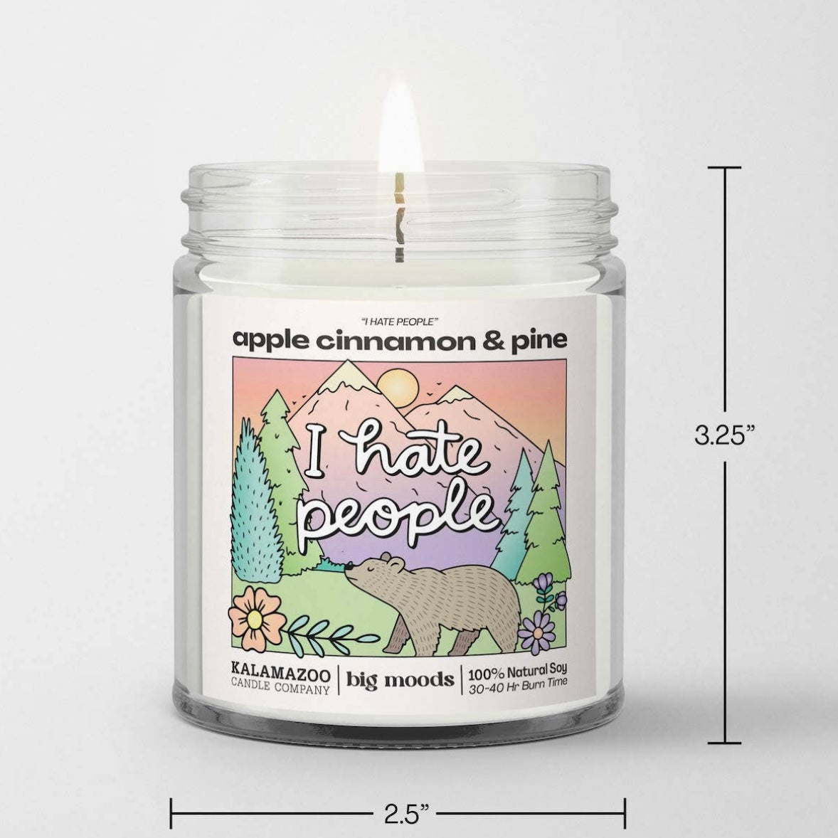 I Hate People Candle