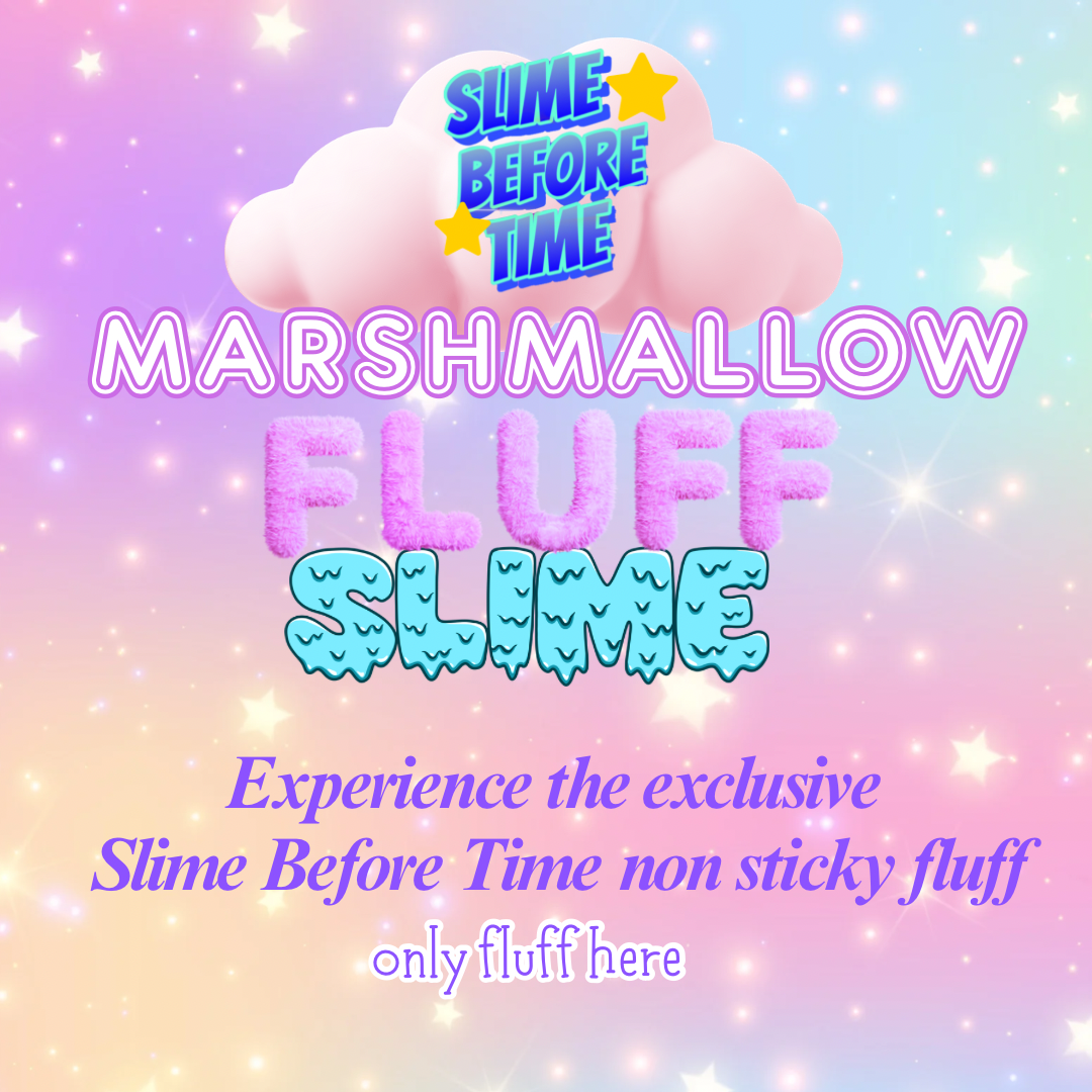 Slime Before Time Marshmallow Fluff Slime
