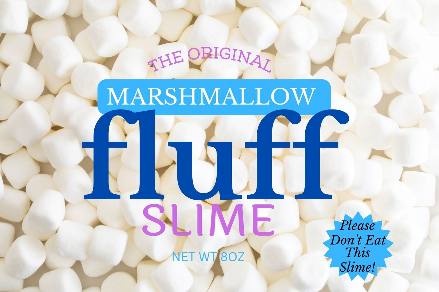 Slime Before Time Marshmallow Fluff Slime