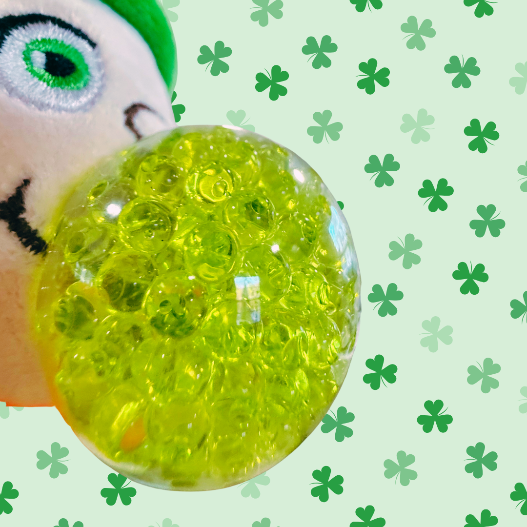 St. Patrick’s Day Squeezy Bead Plush - Leprechaun