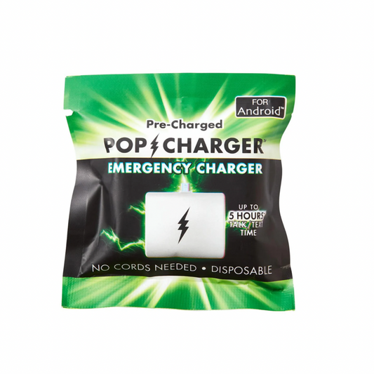 Pre-Charged Pop Charger USB-C Emergency Charger for Android USB-C