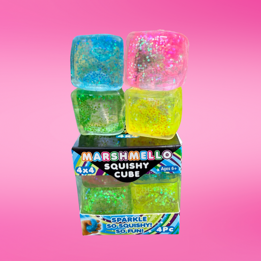 Marshmallow Squishy Cubes
