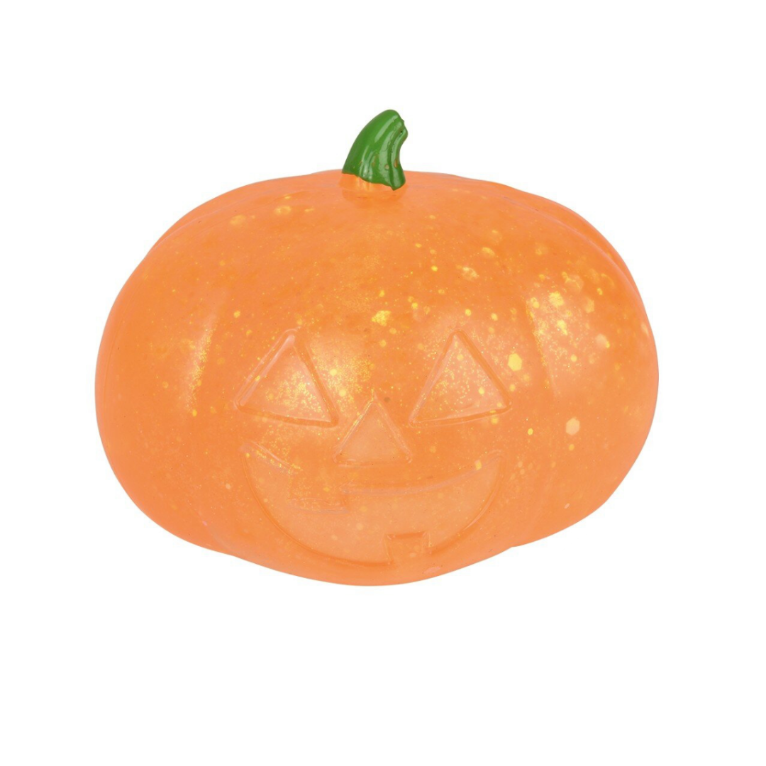3.75” Jack O Lantern Squeezy Sugar Ball