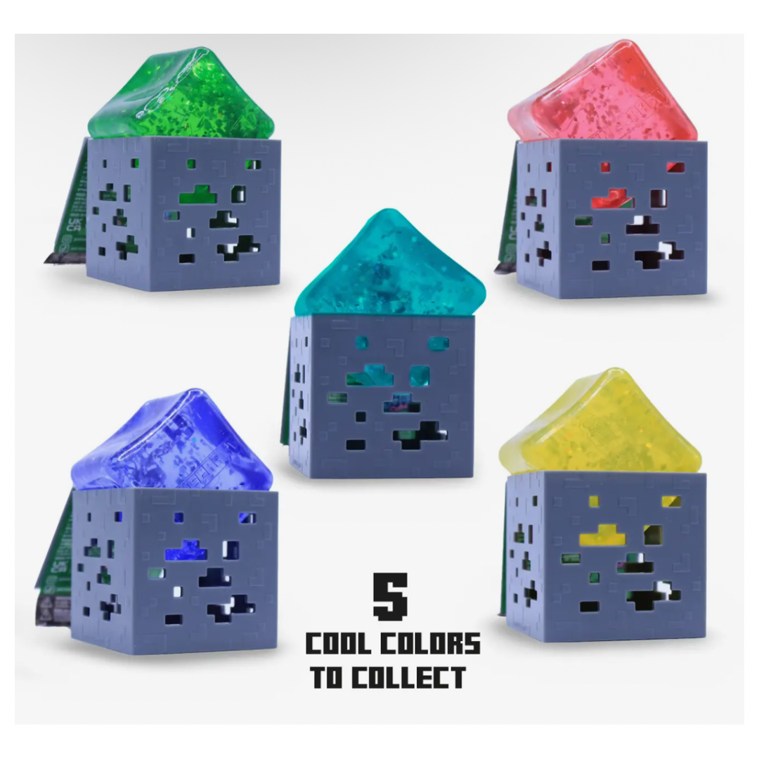 Minecraft Jelly Cube Squishy Toy Mystery Box