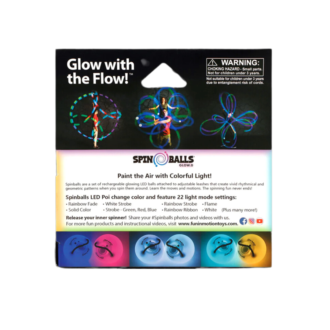 Fun in Motion LED Spinballs