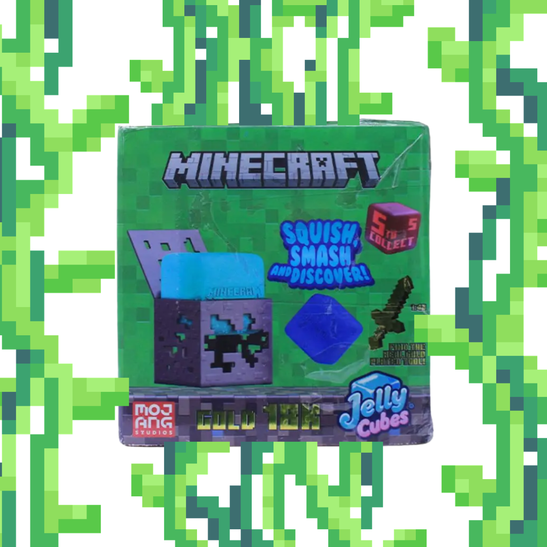 Minecraft Jelly Cube Squishy Toy Mystery Box