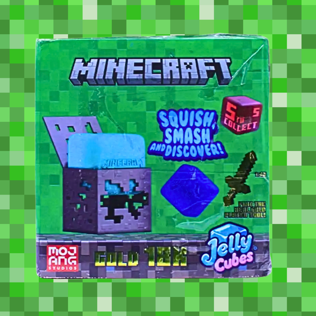 Minecraft Jelly Cube Squishy Toy Mystery Box