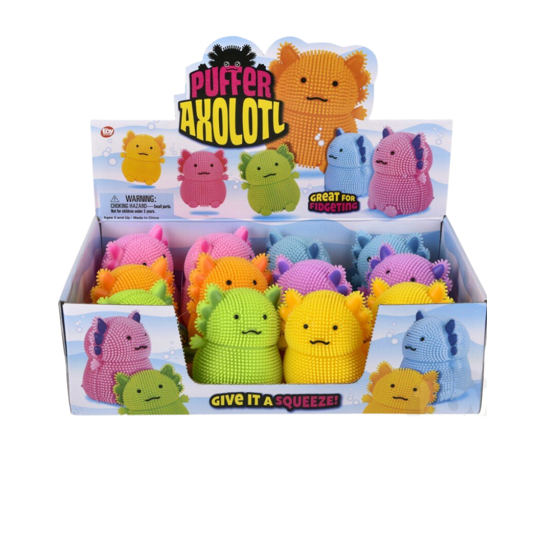 4” Axolotl Puffer Fidgets
