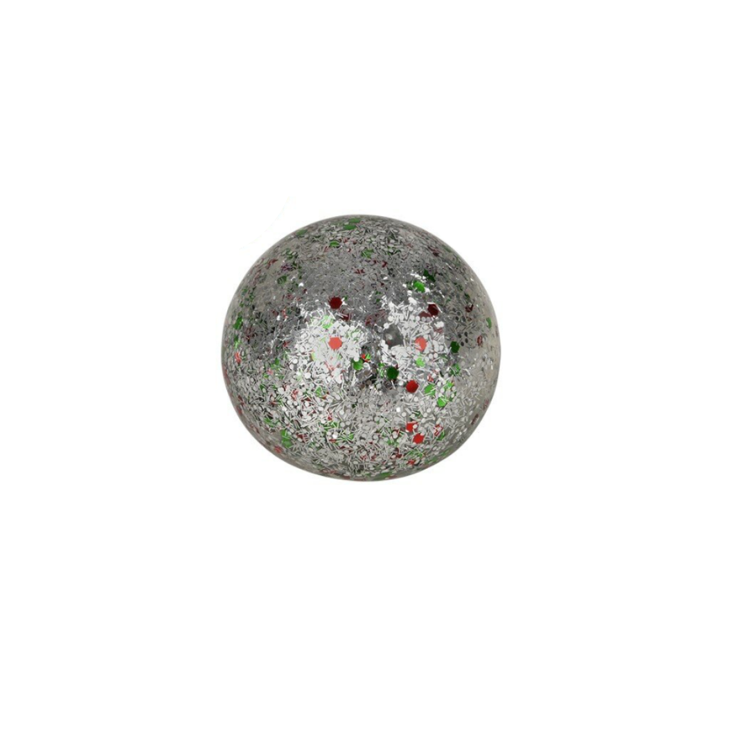 2.4" Sequin Glitter Squeezy Sugar Ball