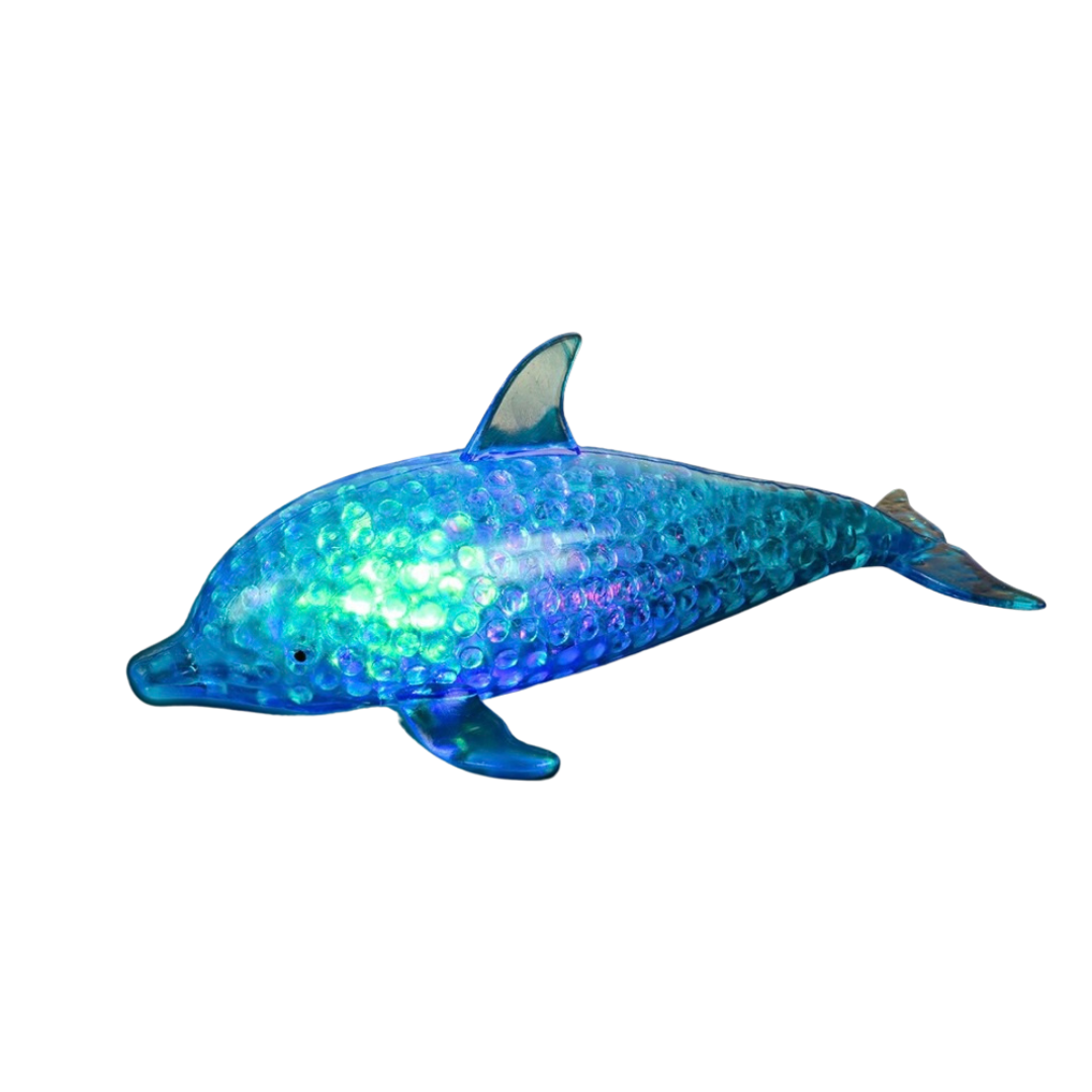 Light Up Squeezy Bead Dolphin