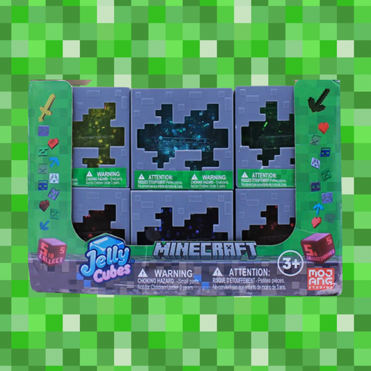 Minecraft Jelly Cube Squishy Toy Mystery Box