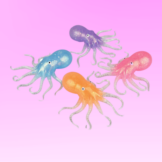 Squeeze Sparkle Confetti Octopus