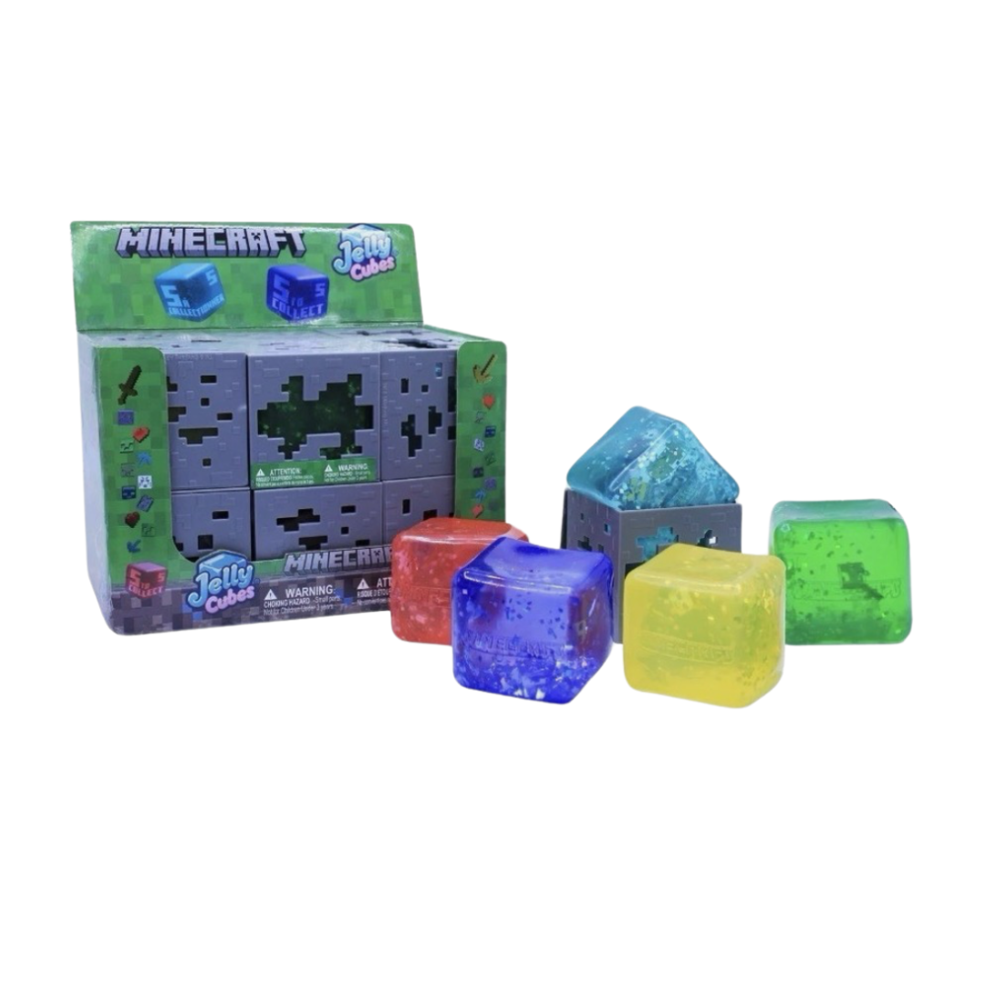 Minecraft Jelly Cube Squishy Toy Mystery Box