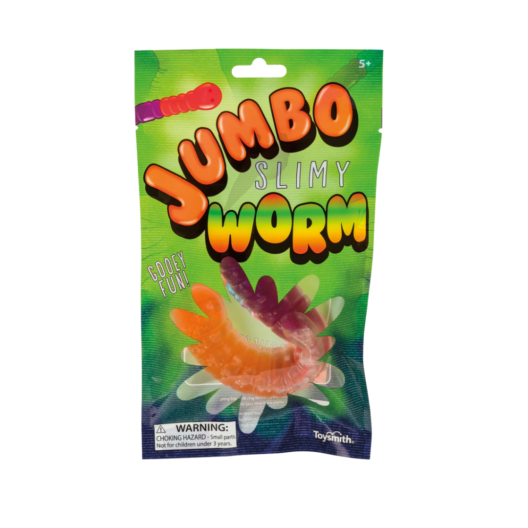 Jumbo Slimy Worm Stretchy Squishy Toy