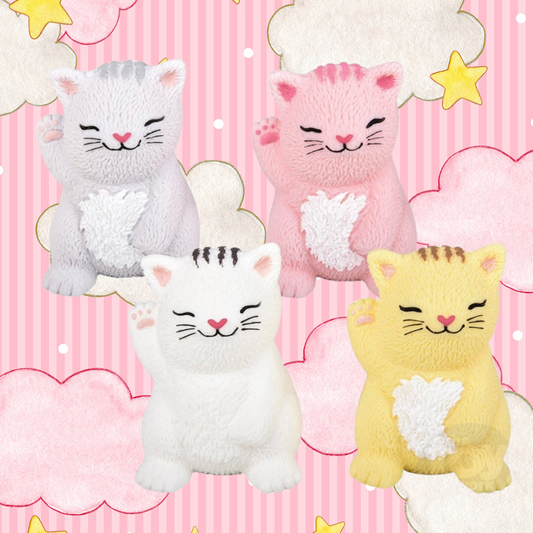 3" Squish And Stretch Cat