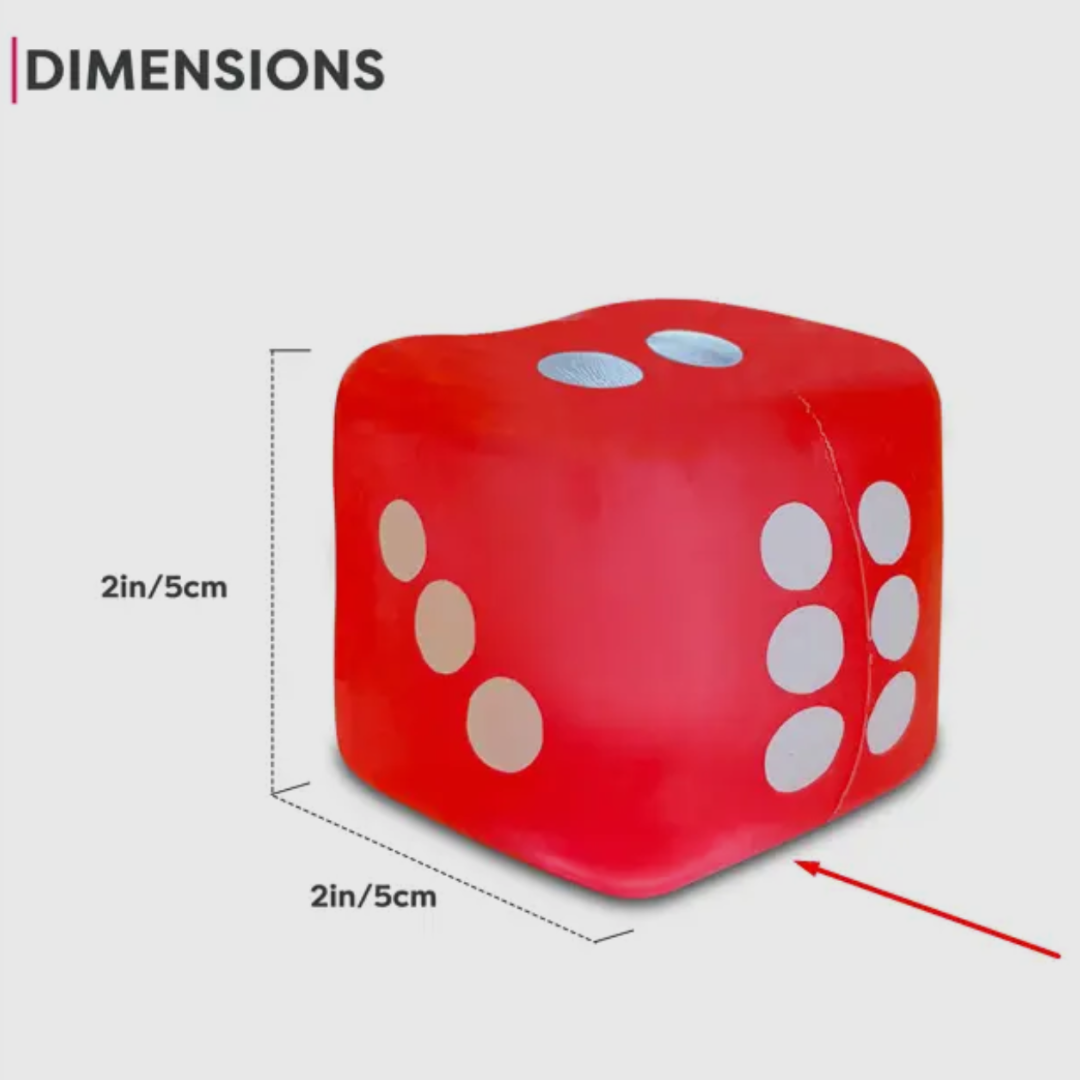 Dice Cube Gummee Squish - Assorted Colors