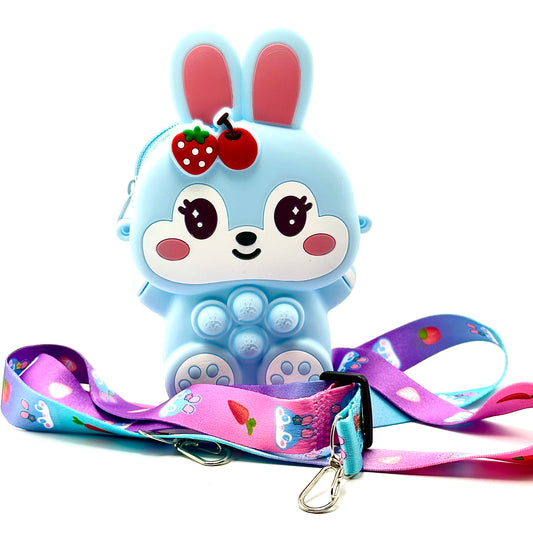 Bunny Crossbody Bag Fidget Popper
