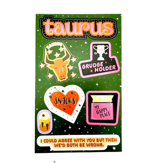 Astrological Sticker Sheets