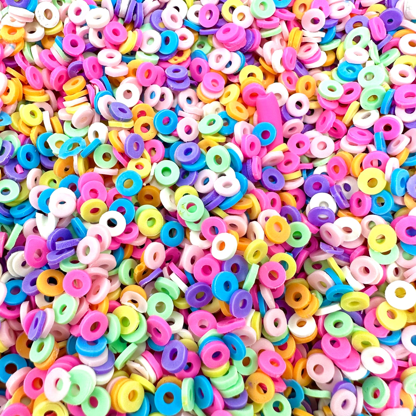 Polymer Clay Tiny Donut Shapes Charms/Beads