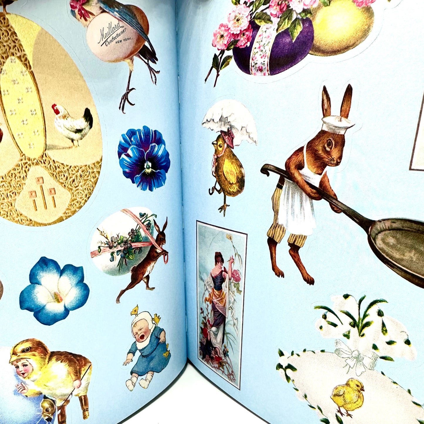 The Antiquarian Sticker Book: Imaginarium: An Illustrated